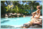 Pristine resort style pool.